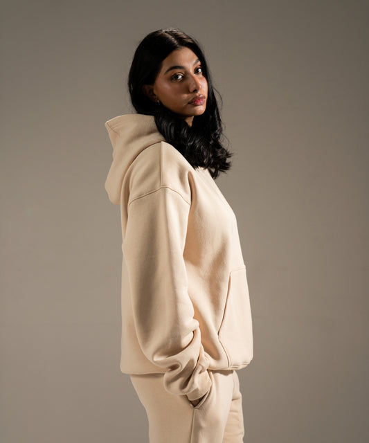 Oversized Hoodie - Buttercream