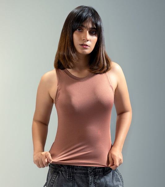 Tank Top - Dusky Rose