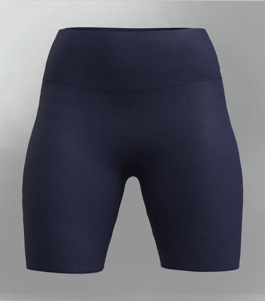 Biker Shorts - Nocturne Blue