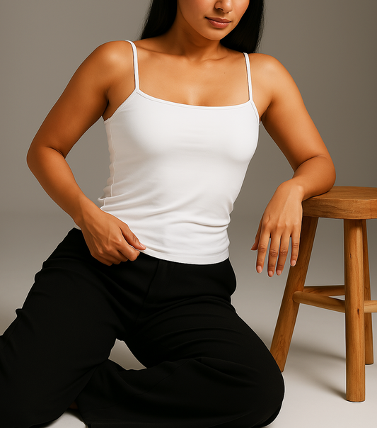 CAMI TANK TOP - COTTON CLOUD