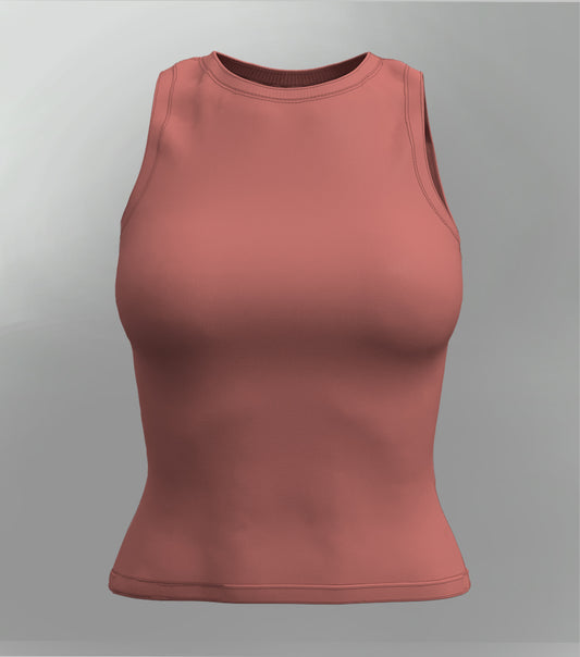 Tank Top - Dusky Rose