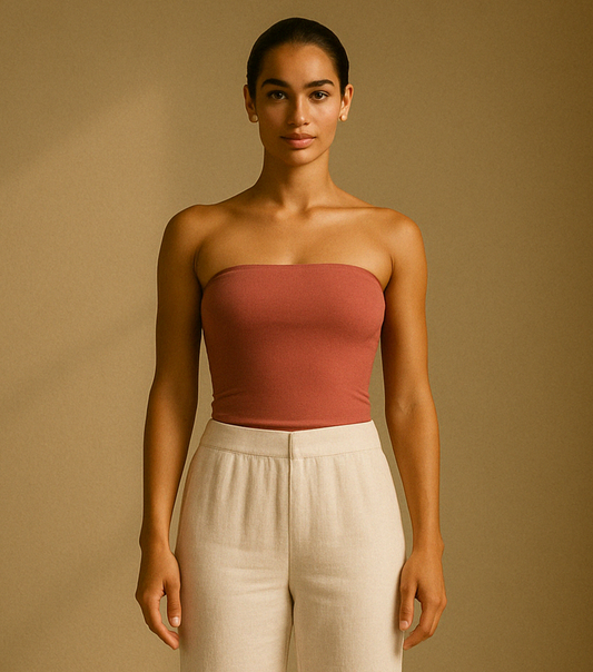 TUBE TOP - DUSKY ROSE