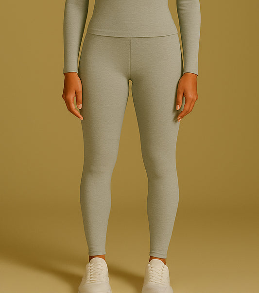 LEGGINGS - HEATHER GREY