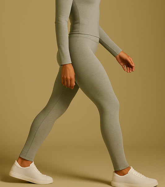 LEGGINGS - HEATHER GREY