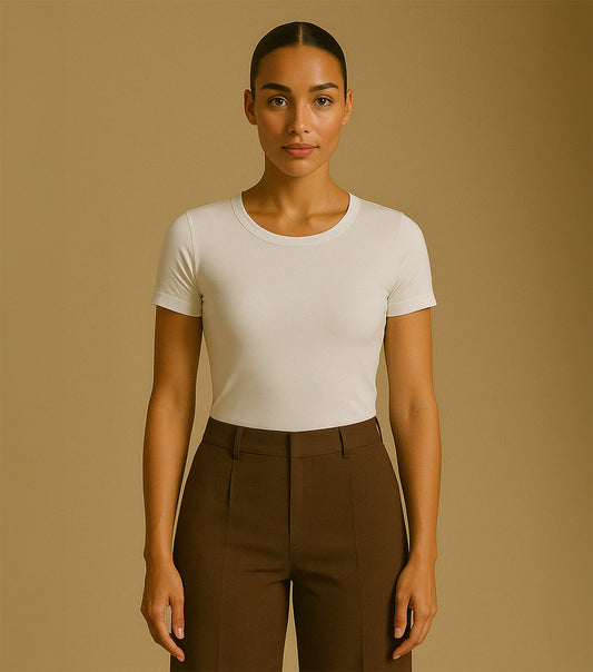 SHORT SLEEVE T-SHIRT - COTTON CLOUD