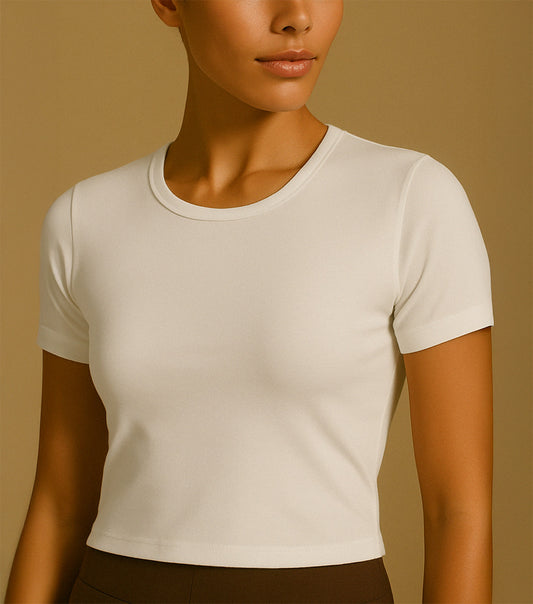 SHORT SLEEVE T-SHIRT - COTTON CLOUD